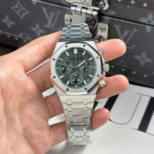 Royal Oak Chrono 26240ST 41mm SS/SS Green Dial